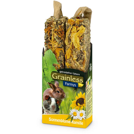 JR Farm Grainless Farmys palčki s sončničnimi semeni in kamilico - 140 g