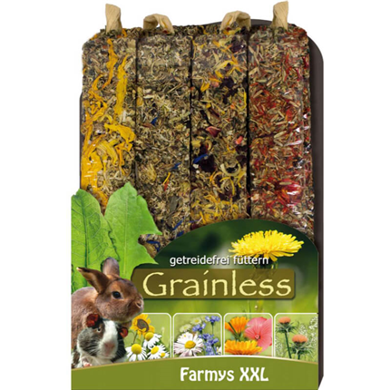 JR Farm Grainless Farmys palčke s cvetovi XXL 4/1 - 450 g