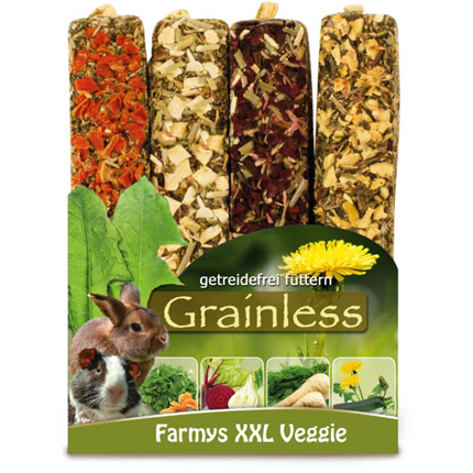 JR Farm Grainless Farmys palčke z zelenjavo XXL 4/1 - 450 g