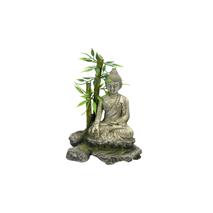 Nobby dekor zen kip z bambusom - 12 x 9 x 16 cm