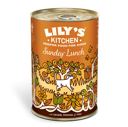 Lily's Kitchen Sunday Lunch Adult - piščanec - 400 g