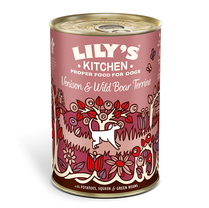 Lily's Kitchen Terrine Adult - divjačina in divji prašič - 400 g