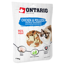 Ontario Cat posladek sendvič - piščanec in riba - 50 g