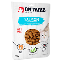 Ontario Cat posladek kratke palčke - losos - 50 g
