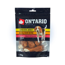 Ontario Snack piščančja bedra, z dodanim kalcijem - 70 g