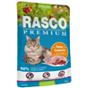 Rasco Premium Cat Sterilized Adult mesni koščki v omaki - puran in brusnice - 85 g 85 g