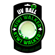 Kiwi Walker guma TPR svetleča žoga maxi - 7 cm