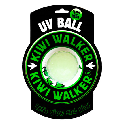 Kiwi Walker guma TPR svetleča žoga maxi - 7 cm