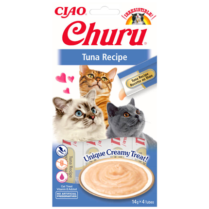 Inaba Cat Churu Purée, tuna - 4 x 14 g