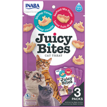 Inaba Cat Juicy Bites, rakci in morski sadeži - 3 x 11,3 g