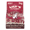 Lily's Kitchen Wild Woodland Walk Adult - raca, losos in divjačina 1 kg
