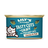 Lily's Kitchen Tasty Cuts v omaki Senior - piščanec in riba 85 g
