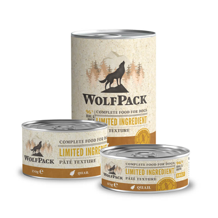 WolfPack Limited Ingredient Adult - prepelica