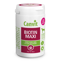 Canvit Biotin Maxi za zdravo kožo in dlako velikih psov - 230 g