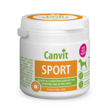 Canvit Sport za aktivne in športne pse - 100 tablet