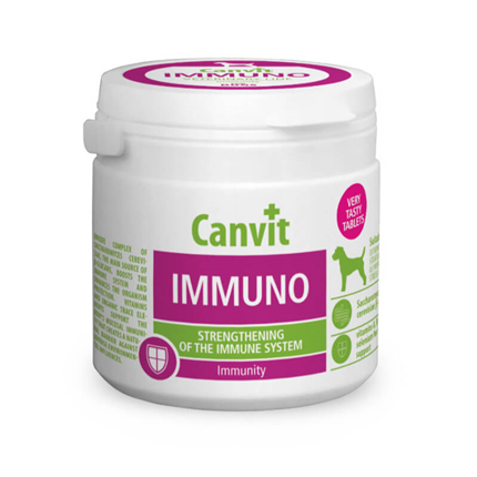 Canvit Immuno podpora zdravemu imunskemu sistemu za pse - 100 tablet