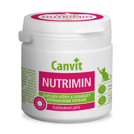 Canvit Nutrimin vitaminsko-mineralno dopolnilo za mačke - 150 g