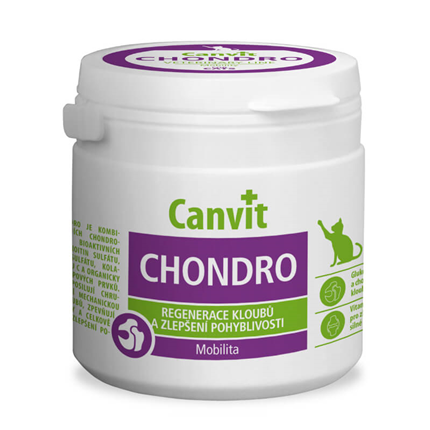 Canvit Chondro podpora za sklepe in boljšo mobilnost mačk - 100 g
