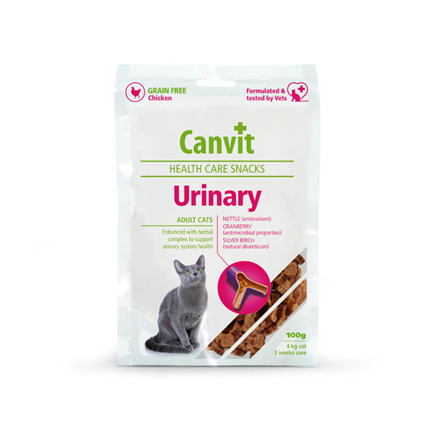 Canvit Health Care Snacks priboljški za urinarni trakt mačk - 100 g