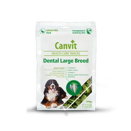 Canvit Health Care Snacks priboljški za zdrave zobe in dlesni velikih psov - 250 g