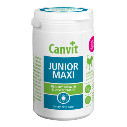 Canvit Junior Maxi za zdravo rast in razvoj mladičkov, maksi - 100 tablet