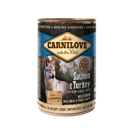 Carnilove Dog Adult - losos & puran, 400g