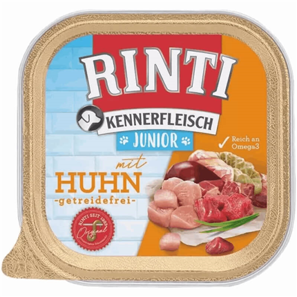 Rinti Kennerfleisch alutray Junior - govedina - 300 g