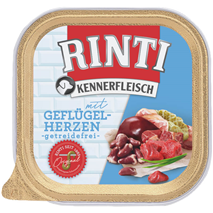 Rinti Kennerfleisch alutray - piščančji srčki - 300 g