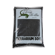 TerraDella pesek za terarij, črn - 1 mm, 5 kg