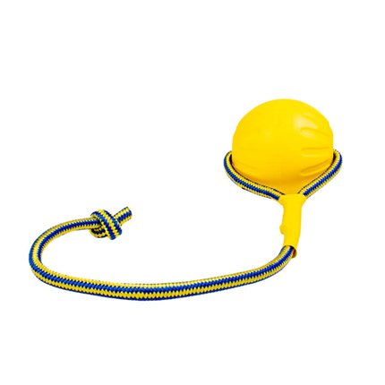 Duvo penasta žoga Supa'Foam na vrvi, rumena - 55 cm