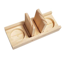 Duvo interaktivna lesena igrača za glodalce Edd - 18 x 7 x 2,5 cm