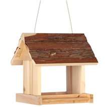 Duvo lesena ptičja hišica Texas - 17 x 19 x 18,5 cm
