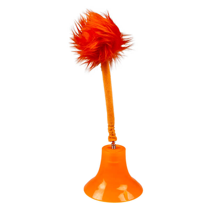 Duvo Wobble'n play igralna palica s priseskom, oranžna - 31,5 cm