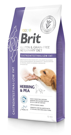 Brit GF Veterinarska dieta za pse - Gastrointestinal Low Fat