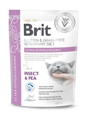 Brit GF Veterinarska dieta za mačke - Ultra Hypoallergenic