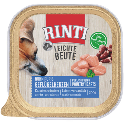 SN - Rinti Leichte Beute alutray - piščanec & perutninska srca - 300 g