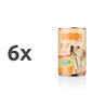 Remi Dog koščki v omaki - perutnina & jetra 6 x 1250 g