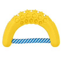 JW BananaChew-ee dentalna igrača z vrvjo - 14 x 7,6 x 3,8 cm