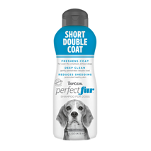 TropiClean PerfectFur šampon za pse s kratko dvoslojno dlako - 473 ml