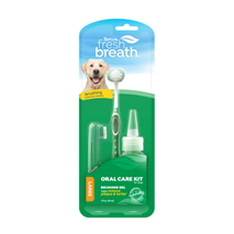 TropiClean Dog FreshBreath komplet za čiščenje zob (3 kos), L - 59 ml