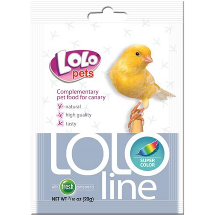Lolo Line SuperColor dodatek za obarvanost perja kanarčkov - 20 g
