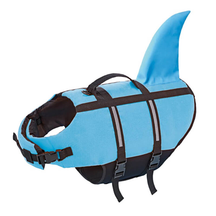 Nobby plavalni jopič "Sharky" za psa, moder - S
