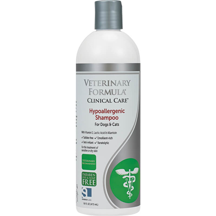 Clinical Care Hypoallergenic šampon za pse in mačke - 473 ml