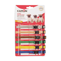 Camon set 6 ovratnic iz najlona Puppy, barvna kombinacija 2 - 20-30 cm