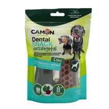 Camon Dental Snack Vegetal Hexabone kost, pesa in špinača, 12,5 cm - 115 g