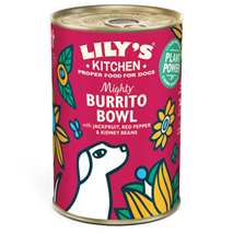 Lily's Kitchen Mighty Burrito Bowl Adult - kruhovec, rdeča paprika, fižol - 400 g