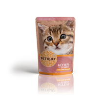 Petkult Cat Kitten&Junior - puran - 100 g