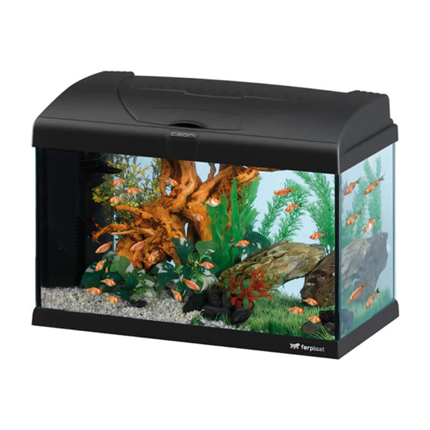 Hydor akvarijski set Capri 50 LED, črn - 40 L / 25 x 27 x 36 cm