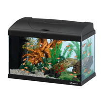 Hydor akvarijski set Capri 50 LED, črn - 40 L / 25 x 27 x 36 cm