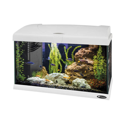 Hydor akvarijski set Capri 50 LED, bel - 40 L / 25 x 27 x 36 cm